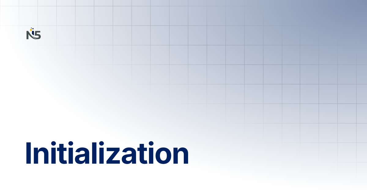 Initialization | Rumi Documentation